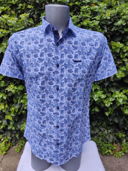 Мъжки ризи Slim fit (вталени) НОВИ - къс ръкав