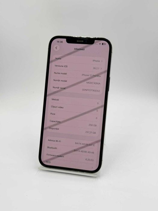 Iphone 12 PRO MAX / 256 GB 81% BAT / Factura / Garantie #54781