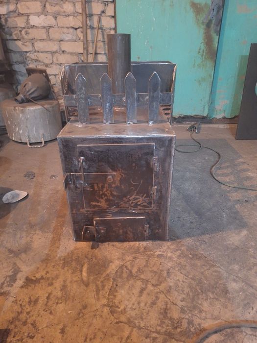 Печь на баню металл 6 мм