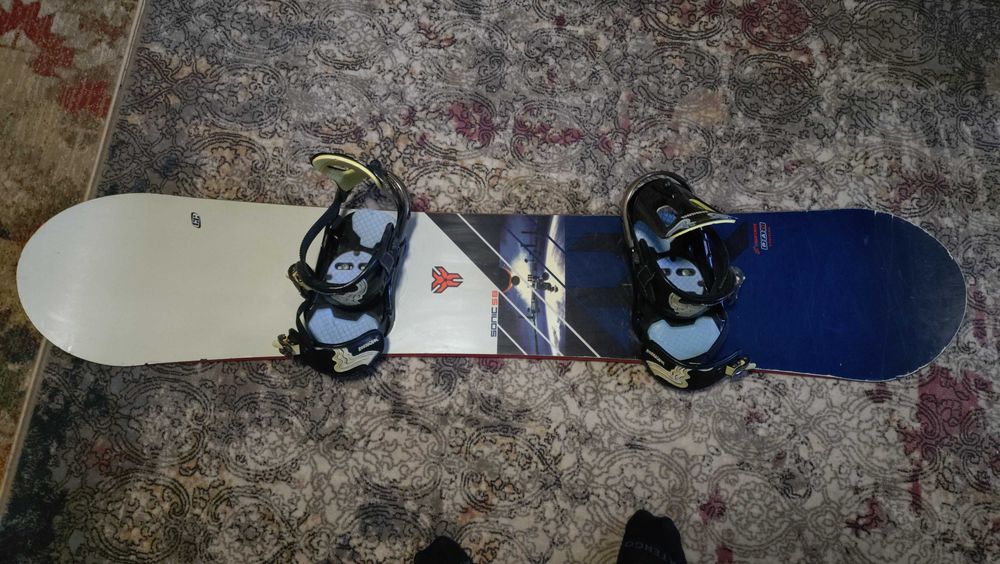 Placă snowboard CC 156cm cu legături Rossignol (-8 la +13 US size)