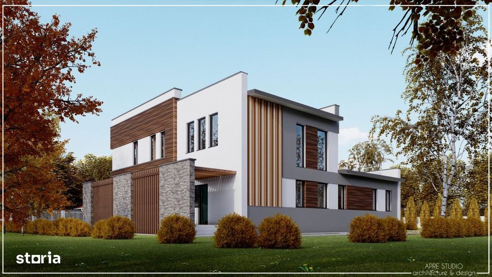 Casa individuala de lux cu 5 camere. Teren 700 mp. Comision 0