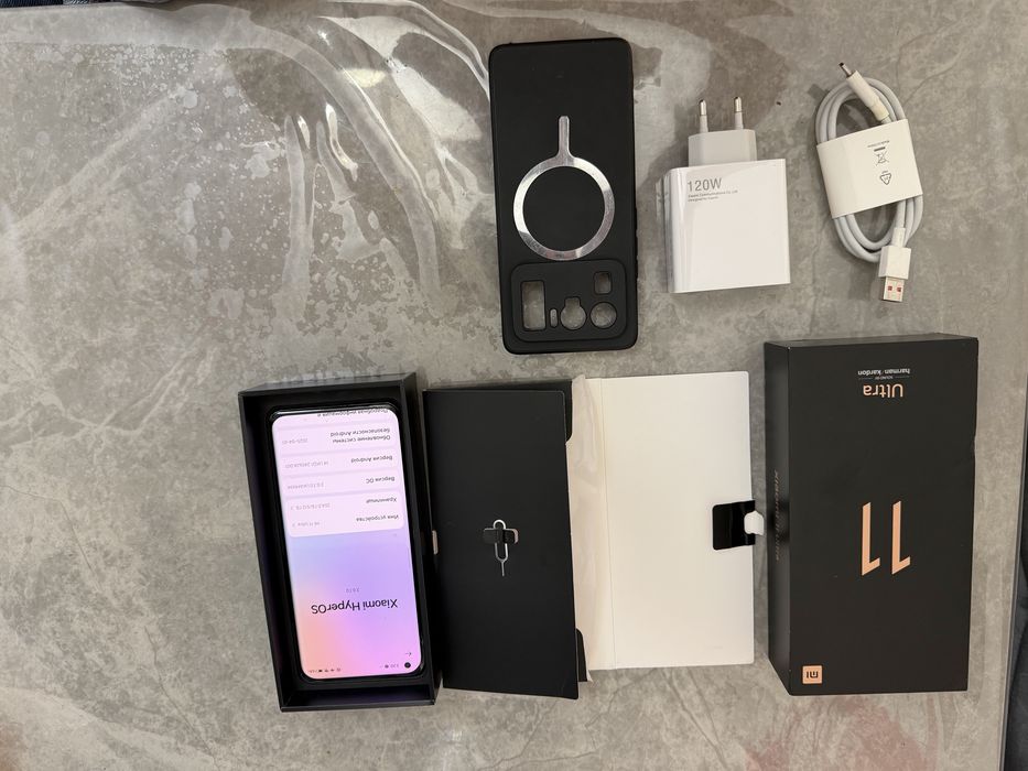 Xiaomi 11 ultra память 12+8/512гб hyperOS