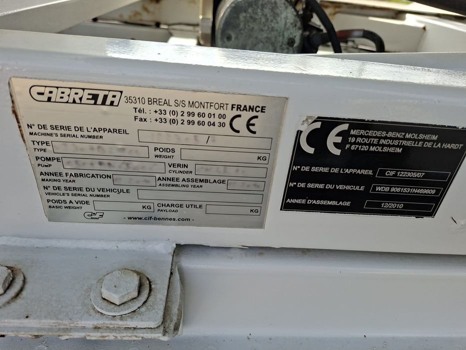 Mercedes sprinter 513 basculabil 3.5t