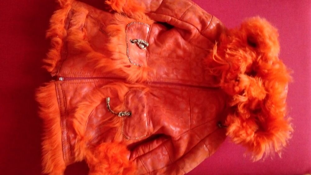 Vand cojoc din blană naturală fetițe