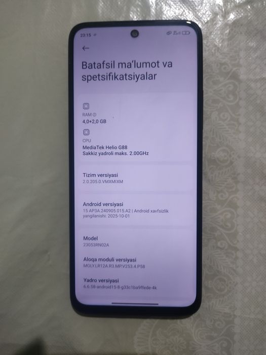 Redmi 12 kafolati bilan