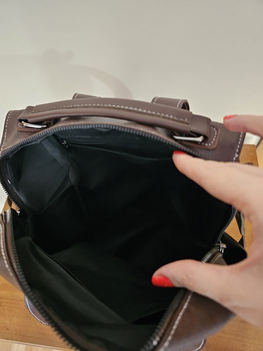 Рюкзачок кожаный