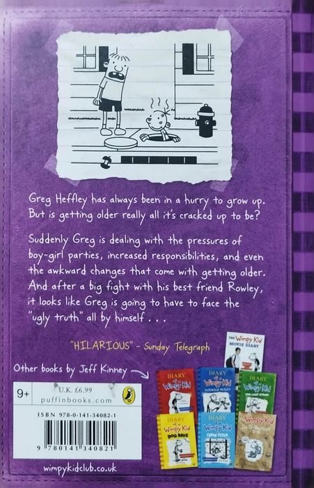 "Diary of a wimpy kid the ugly truth" - Jeff Kinney на Английски език