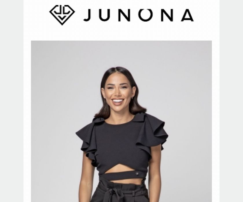 Черен дамски  комплект junona