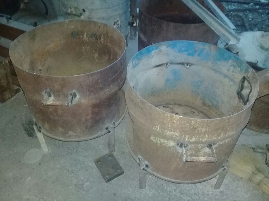 Ошақ әртүрлі размерде.