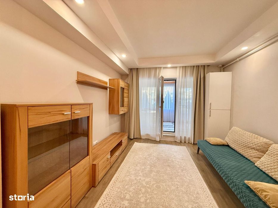 COSMOPOLIS - Apartament cu 2 camere tip studio, mobilat si utilat.