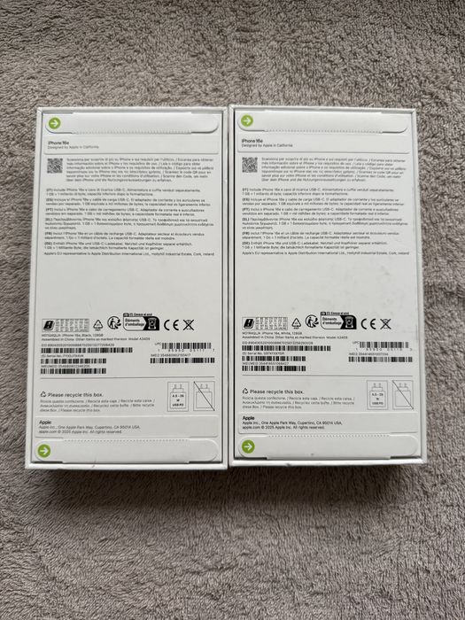 iphone 16e white/black 128 GB SIGILATE