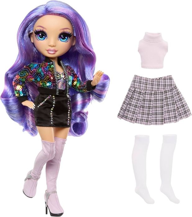 Кукла Rainbow High Violet Willows Style Icons/Рейнбоу Хай Вайълет Уилоус