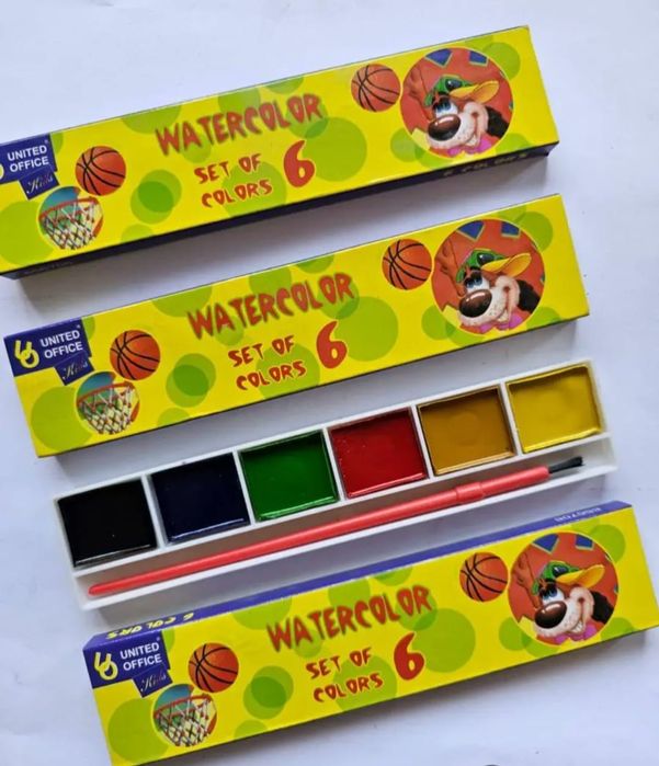 Краски акварельные