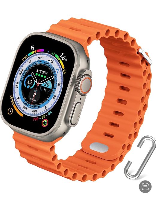Curea Husa Folie Compatibila Ceas Apple Watch Ultra SE 11 10 9 8 7 6 5