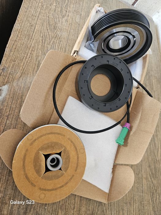 Шкив, катушка, прижимная для компрессора