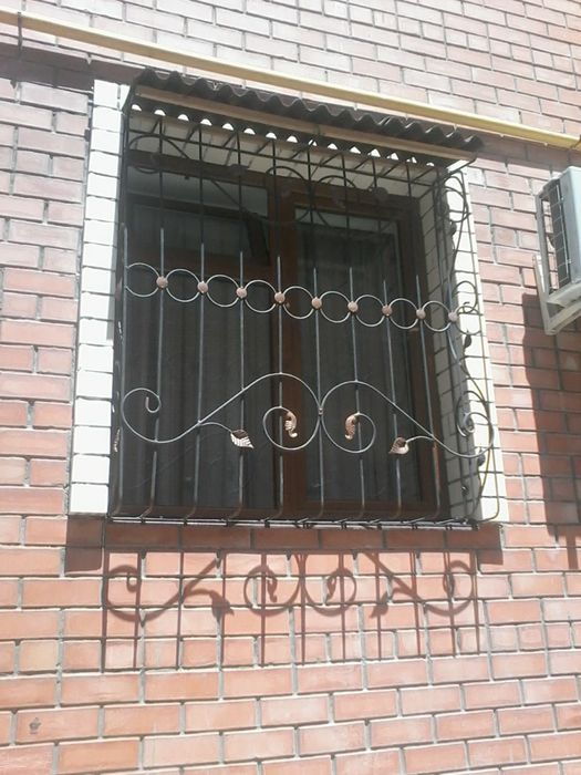 Решётки на окна и навесы
