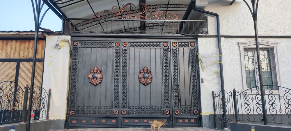 Навесы решетки ковка