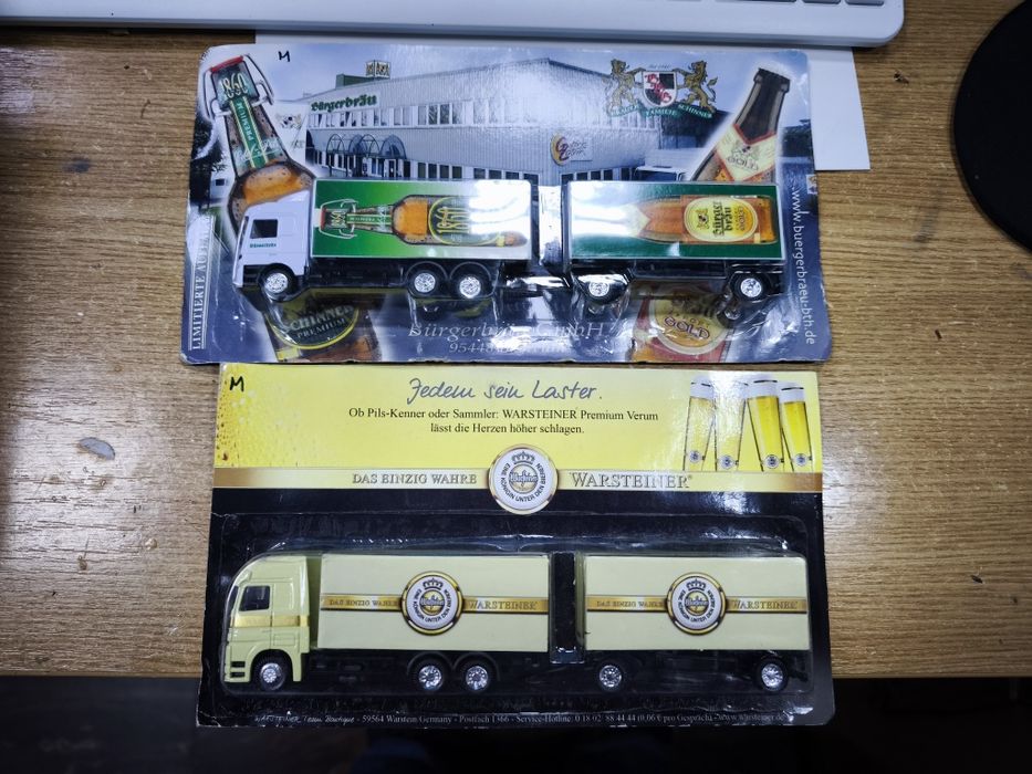 Set 2 TIR / Camioane bere și diverse, HO sau 1/100