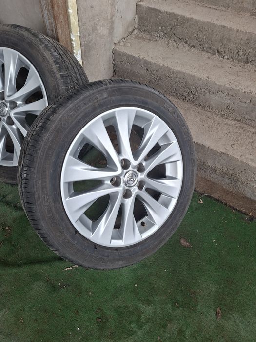 Шины летние  диски Алфард