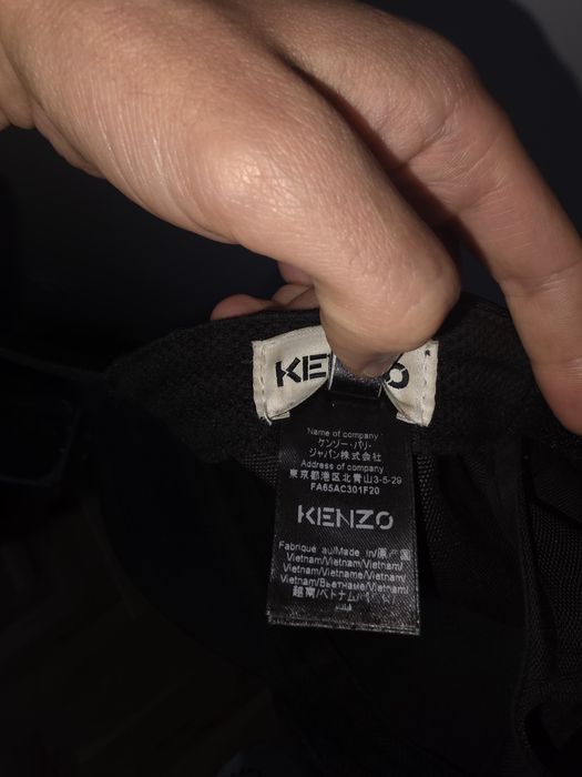 Оригинална черна тениска KENZO Tiger Paris, размер S – FB65TS0204YA