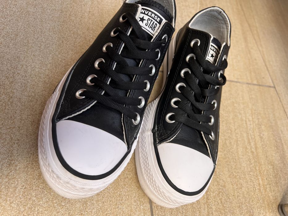 Кецове Converse естесвена кожа 36.5