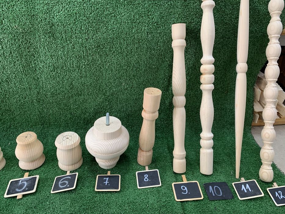 Струговани детайли за парапет,дистанционери