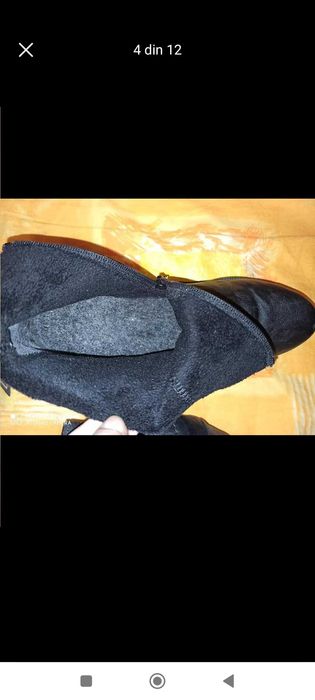 Botine/ Ghete Rieker imitație piele mărime 36