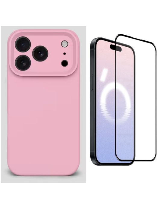 Iphone 17 17 AIR 17 PRO 17 PRO MAX Husa Soft Touch + Folie Sticla Esd
