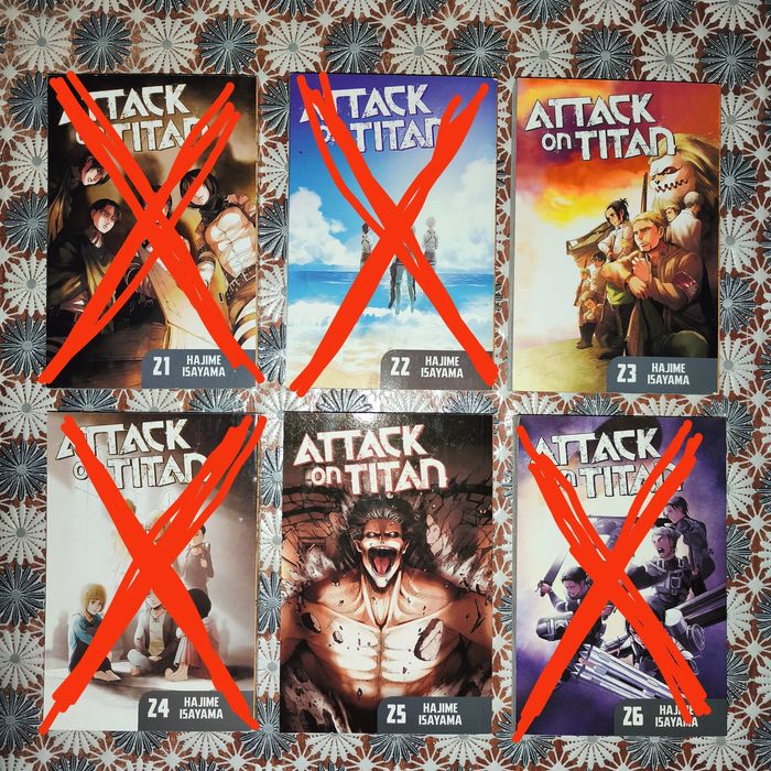 Attack on titan - Манга