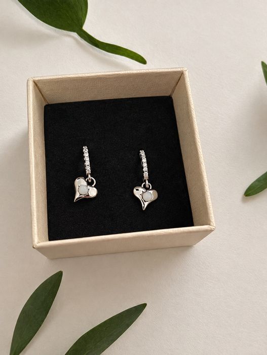 Продам серёжки серебряные
