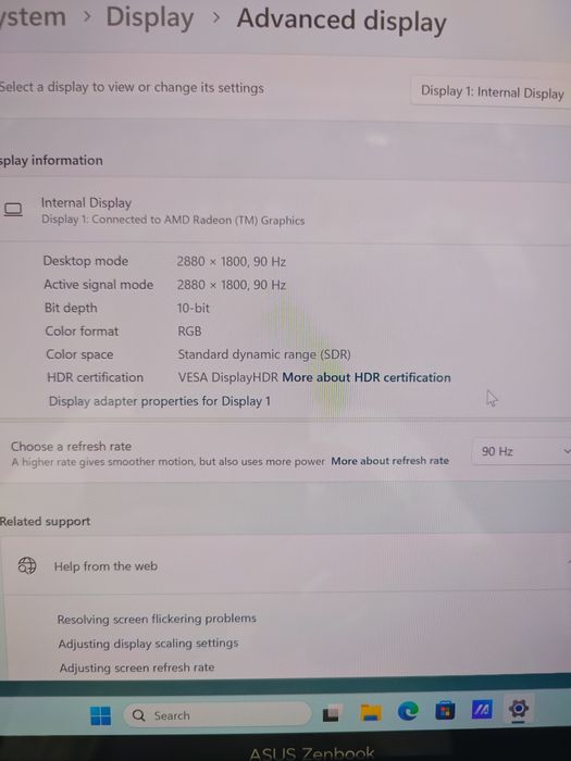 Asus ZenBook 14 open box