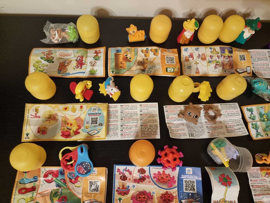 Lot 21 oua Kinder, colectie