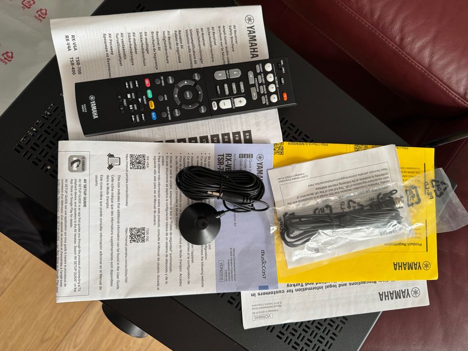 Yamaha RX-V6A 7.2-channel home theater receiver
