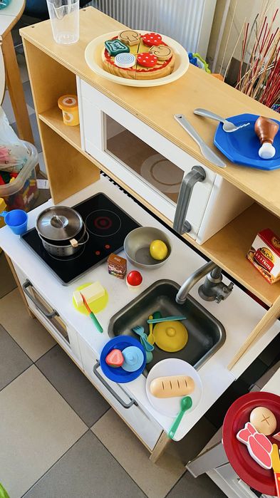 Bucatarie copii Ikea lemn masiv