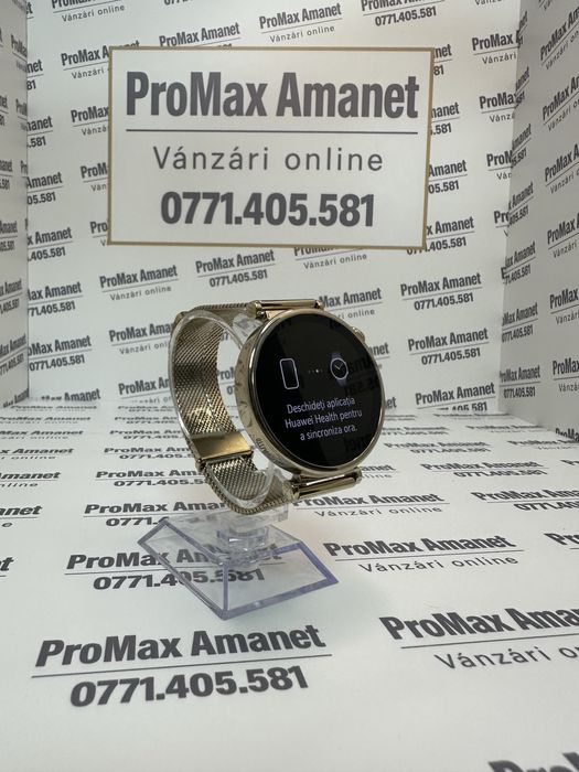 Huawei Watch GT 4 41mm Gold Milanese ProMax Amanet