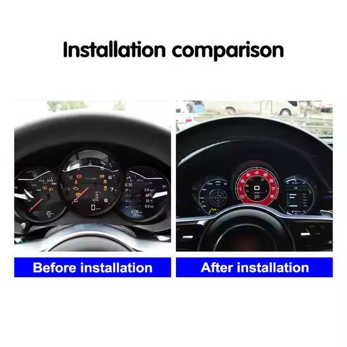 Дигитален километраж LCD 12.3" Porsche 911 (2013-2019) LINUX SYSTEM