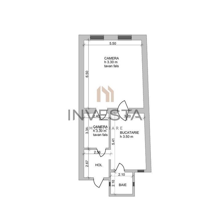 Apartament 2 camere de 71 mp, etaj 1, zona Dorobantilor Tribunalului!