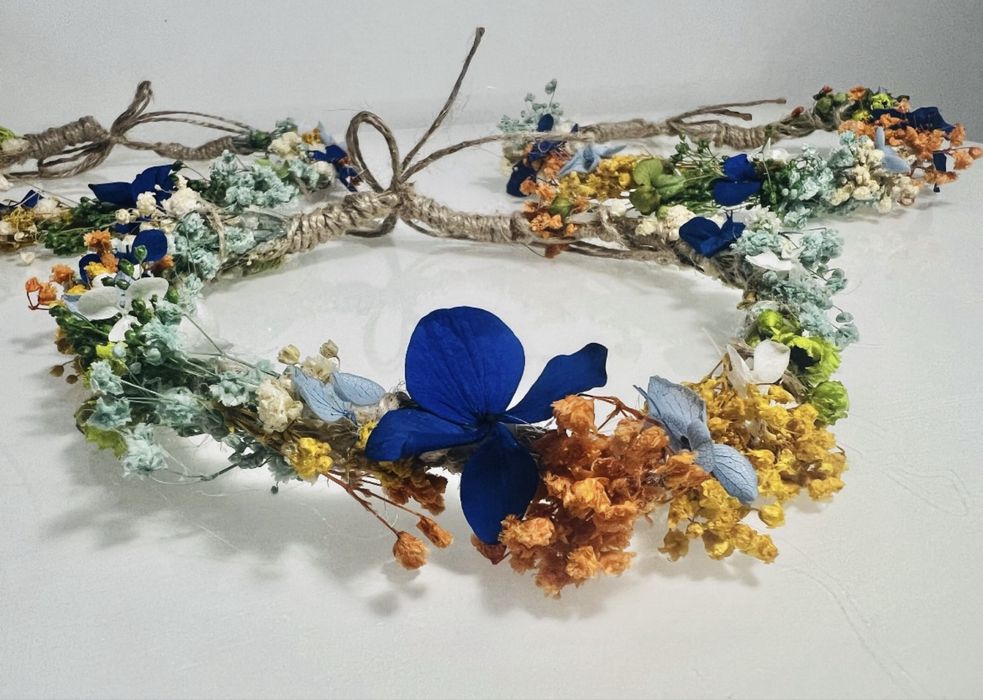 Coronite adulti / copii din Plante si flori naturale stabilizate