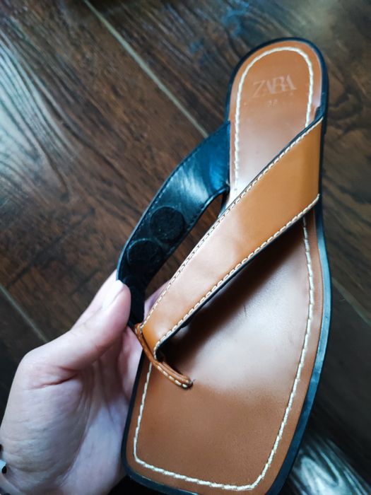 Papuci/slapi Zara,impecabili, transport gratuit