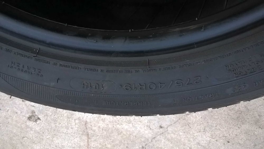 O anvelopa de vara 275 40 19 michelin primacy mxm 4 run flat 8 mm