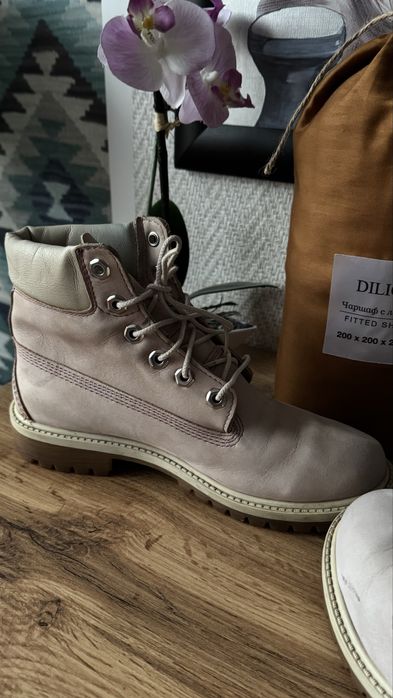 Дамски кожени боти Timberland номер 37