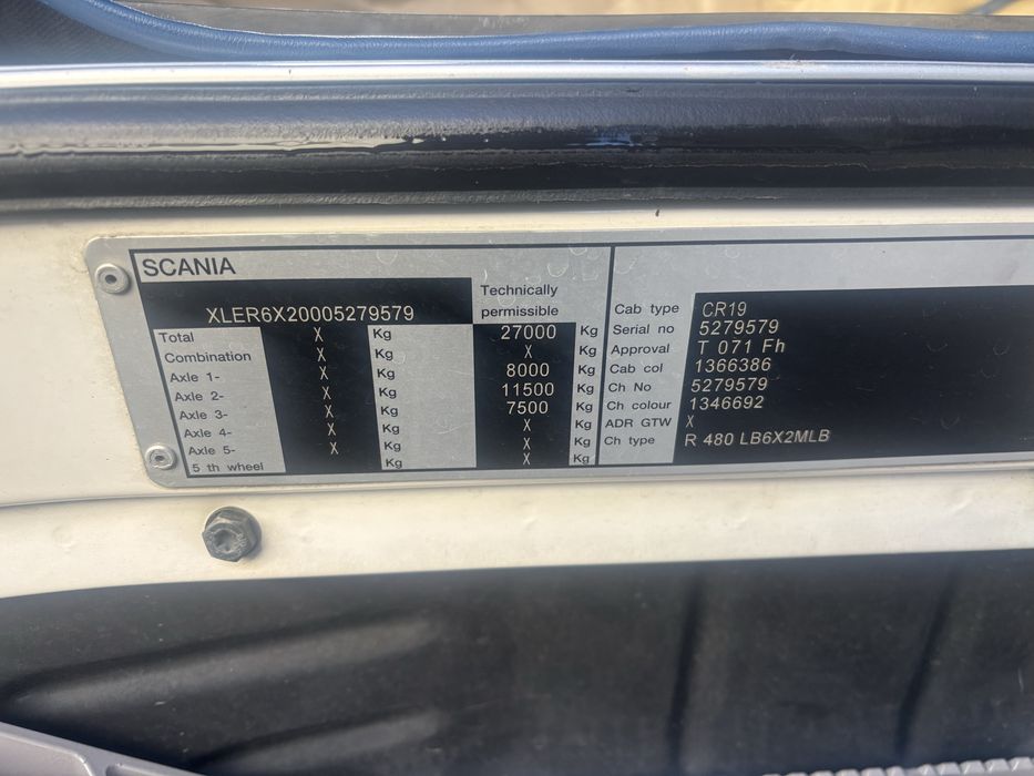 Vand Camion Frigorific Scania