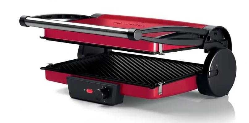 Грил Bosch designline червен 2000W