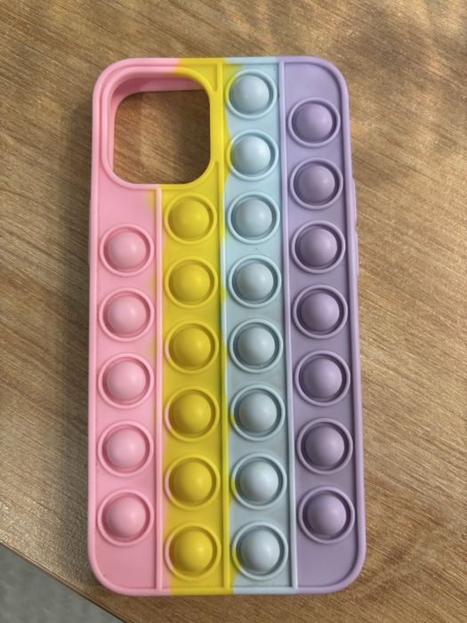 Husă Pop It colorată pentru iPhone 12 Mini