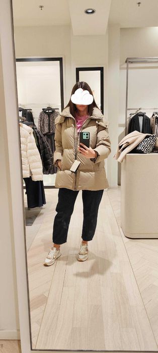 Непромокаемо пухено яке "Massimo Dutti" - НОВО !!