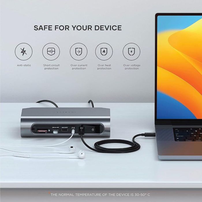 Докинг станция Satechi Thunderbolt 4 Multimedia Pro Dock