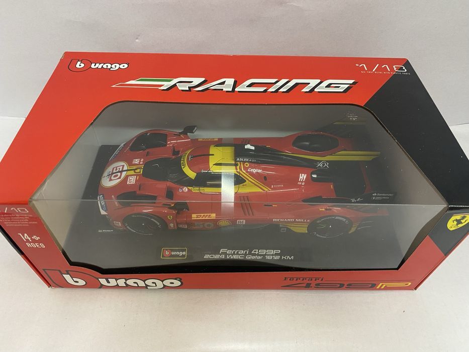 FERRARI 499P machetă auto scara 1:18(27 cm) BBURAGO Racing
