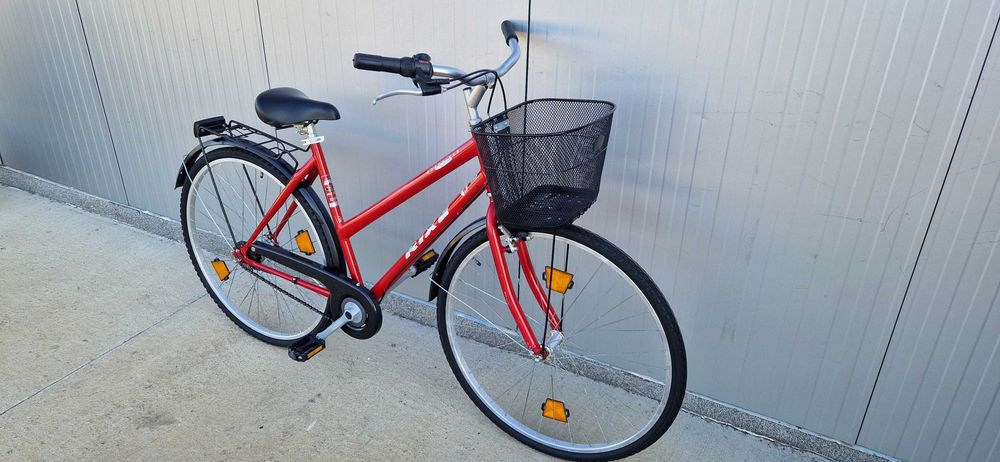Дамски велосипед RIXE колело с кошница 28"