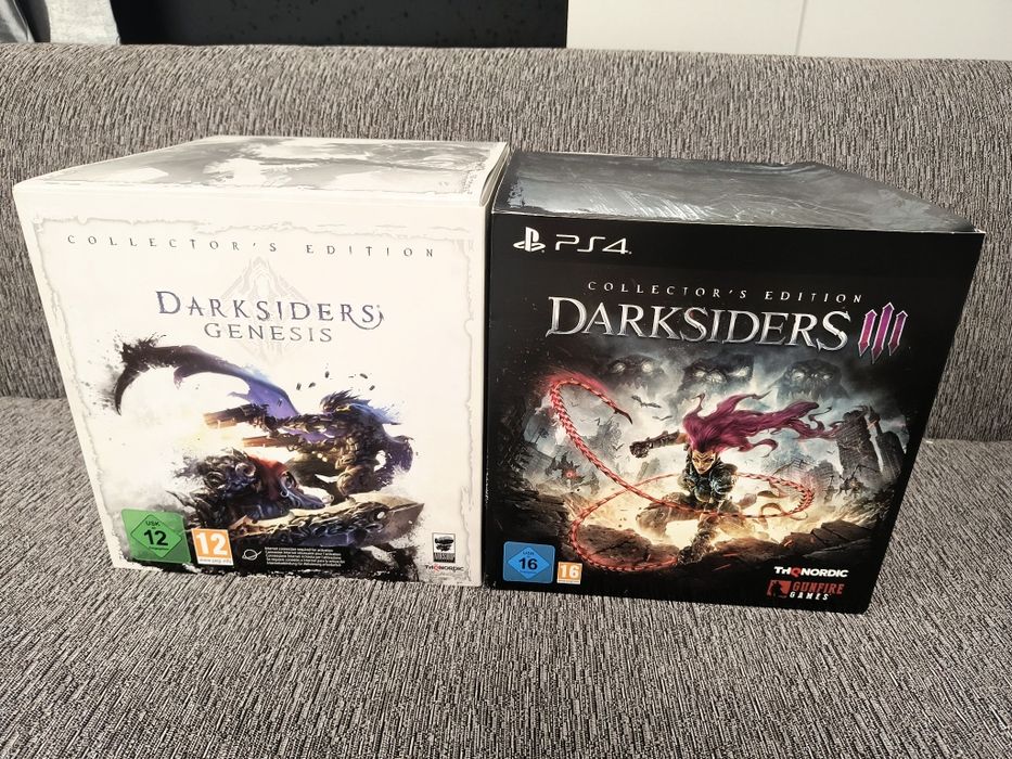 Darksiders Genesis , Darksiders 3 collectors edition PS4