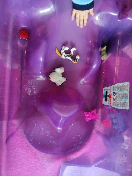 Ваничка анатомична за бебе до три години с термометър